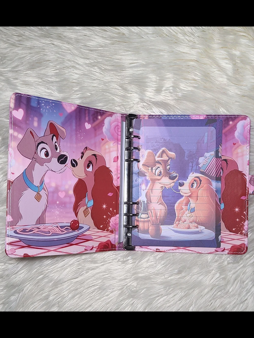 Lady and the Tramp Tote and A5 Binder Set